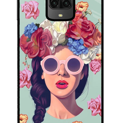Pretty Girl Poco M2 Pro Glass Case