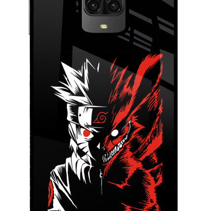 Naruto Two Face Poco M2 Pro Glass Case Back Cover by Casekaro