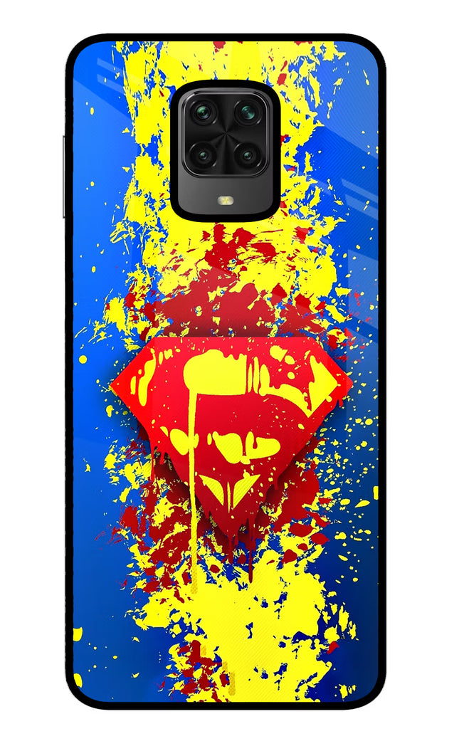Superman logo Poco M2 Pro Glass Case