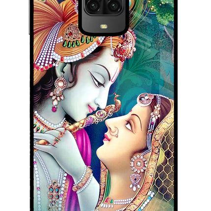 Lord Radha Krishna Poco M2 Pro Glass Case