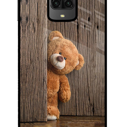 Teddy Wooden Poco M2 Pro Glass Case