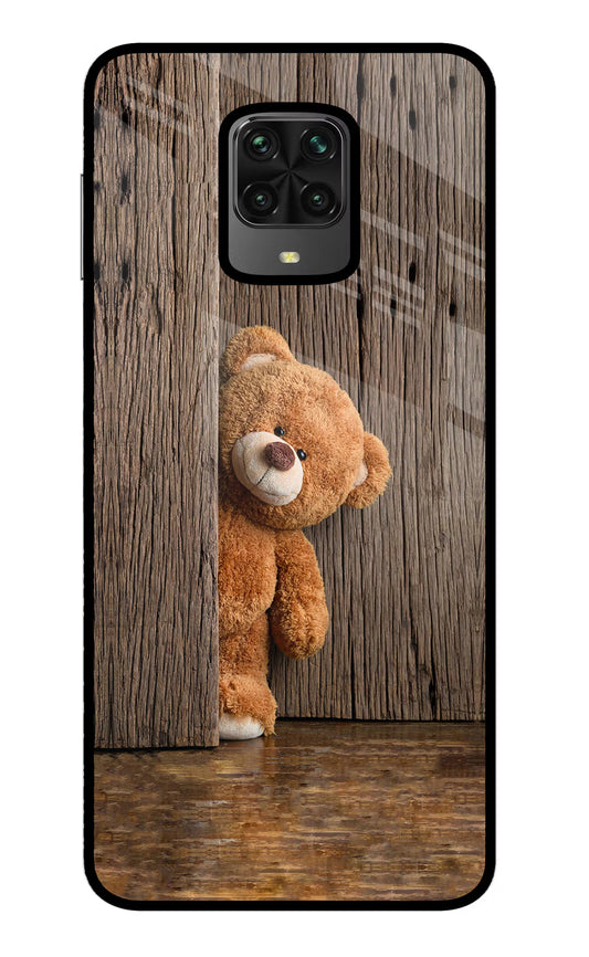 Teddy Wooden Poco M2 Pro Glass Case