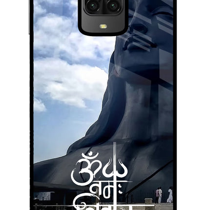 Om Namah Shivay Poco M2 Pro Glass Case