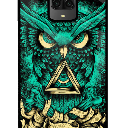 Green Owl Poco M2 Pro Glass Case