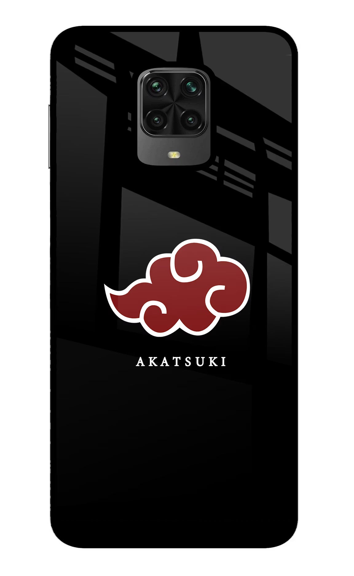 Akatsuki Poco M2 Pro Glass Case Back Cover by Casekaro
