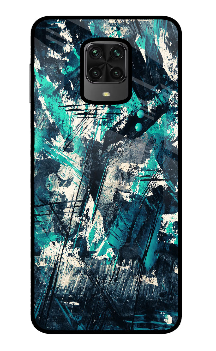 Artwork Poco M2 Pro Back Cover, Metal case
