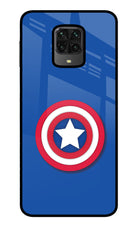 Shield Poco M2 Pro Glass Case Back Cover by Casekaro