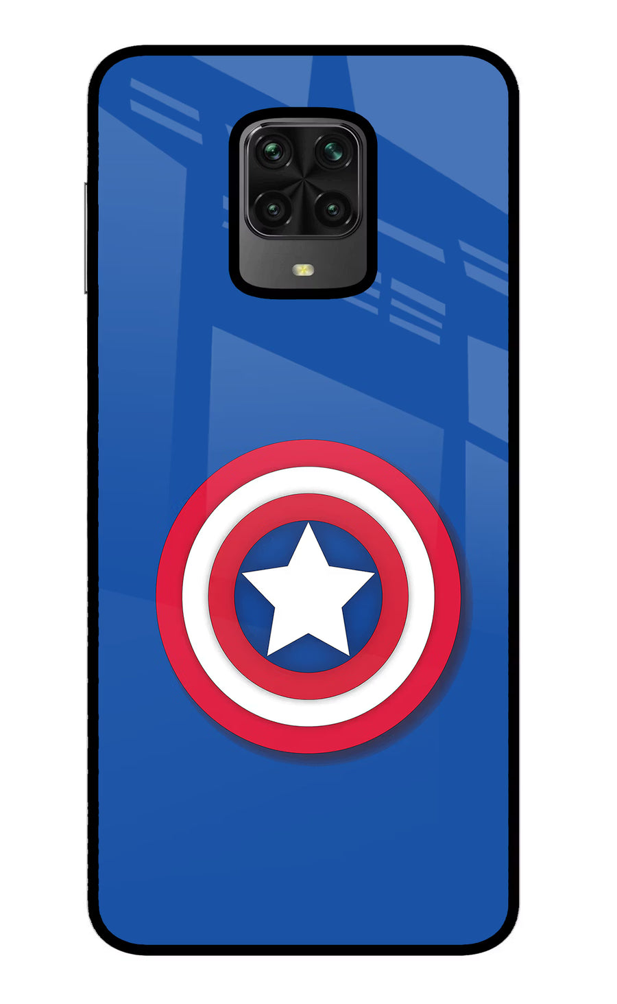 Shield Poco M2 Pro Back Cover, Metal case