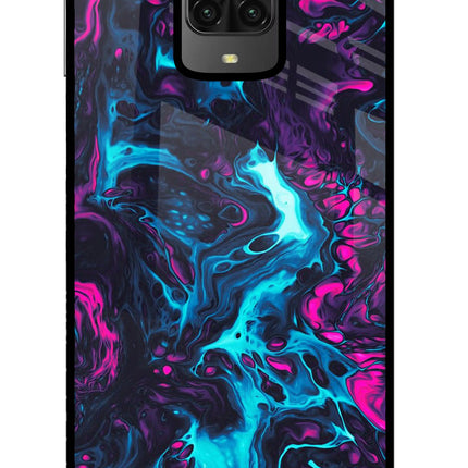 Abstract Poco M2 Pro Glass Case