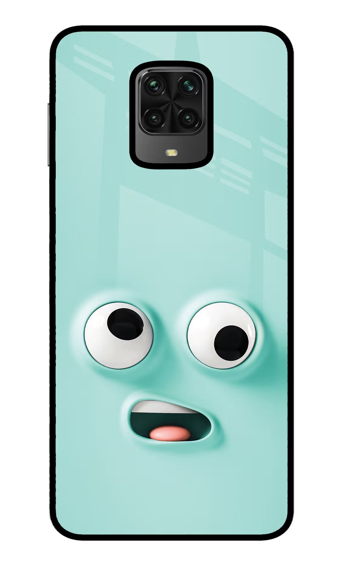 Funny Cartoon Poco M2 Pro Glass Case
