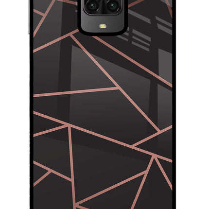 Geometric Pattern Poco M2 Pro Glass Case