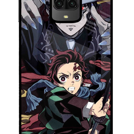 Demon Slayer Poco M2 Pro Glass Case