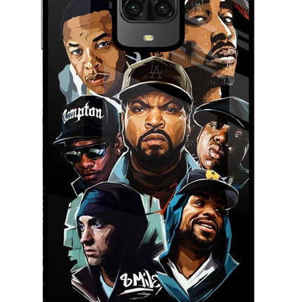 Rappers Poco M2 Pro Glass Case