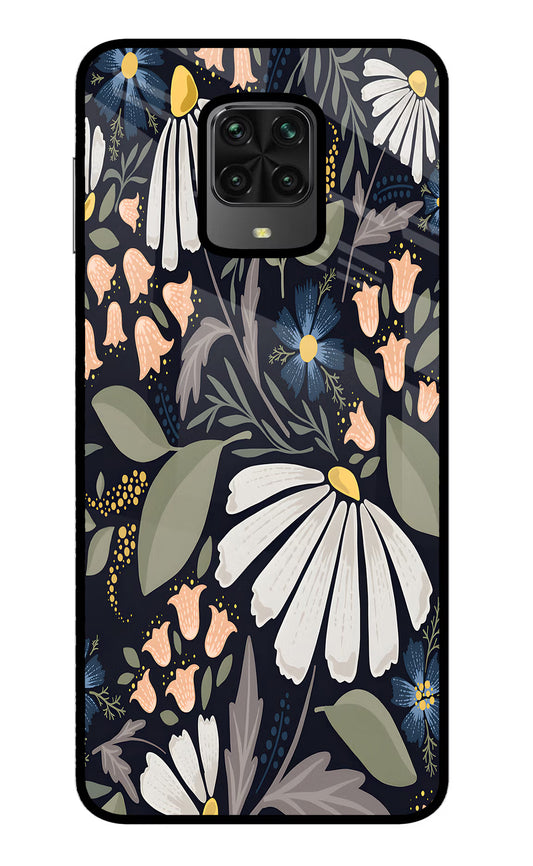 Flowers Art Poco M2 Pro Glass Case