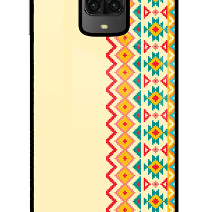 Ethnic Seamless Poco M2 Pro Glass Case