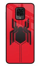 Spider Poco M2 Pro Glass Case Back Cover by Casekaro