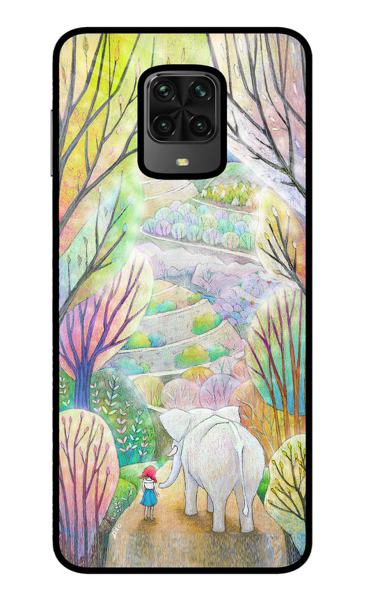 Nature Painting Poco M2 Pro Glass Case