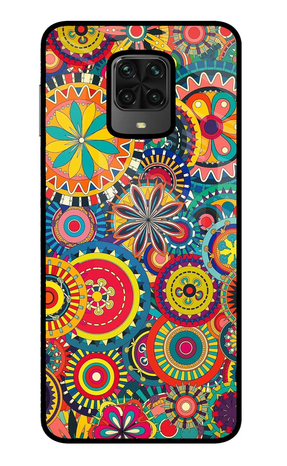 Gol Gol Art Poco M2 Pro Glass Case Back Cover by Casekaro