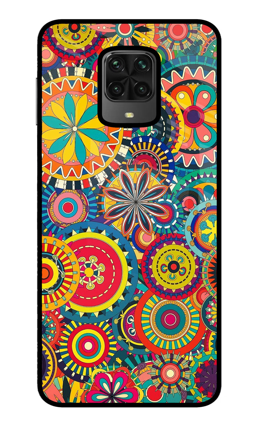 Gol Gol Art Poco M2 Pro Back Cover, Metal case