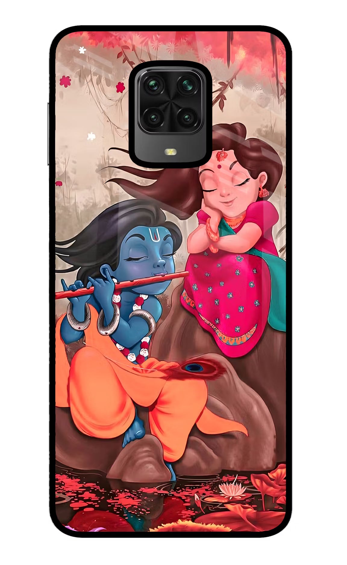 Radhe Krishna Poco M2 Pro Glass Case
