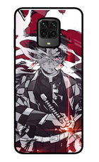 Demon Slayer Poco M2 Pro Glass Case