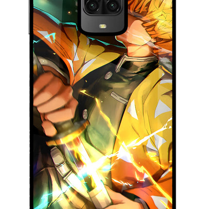 Demon Slayer Poco M2 Pro Glass Case