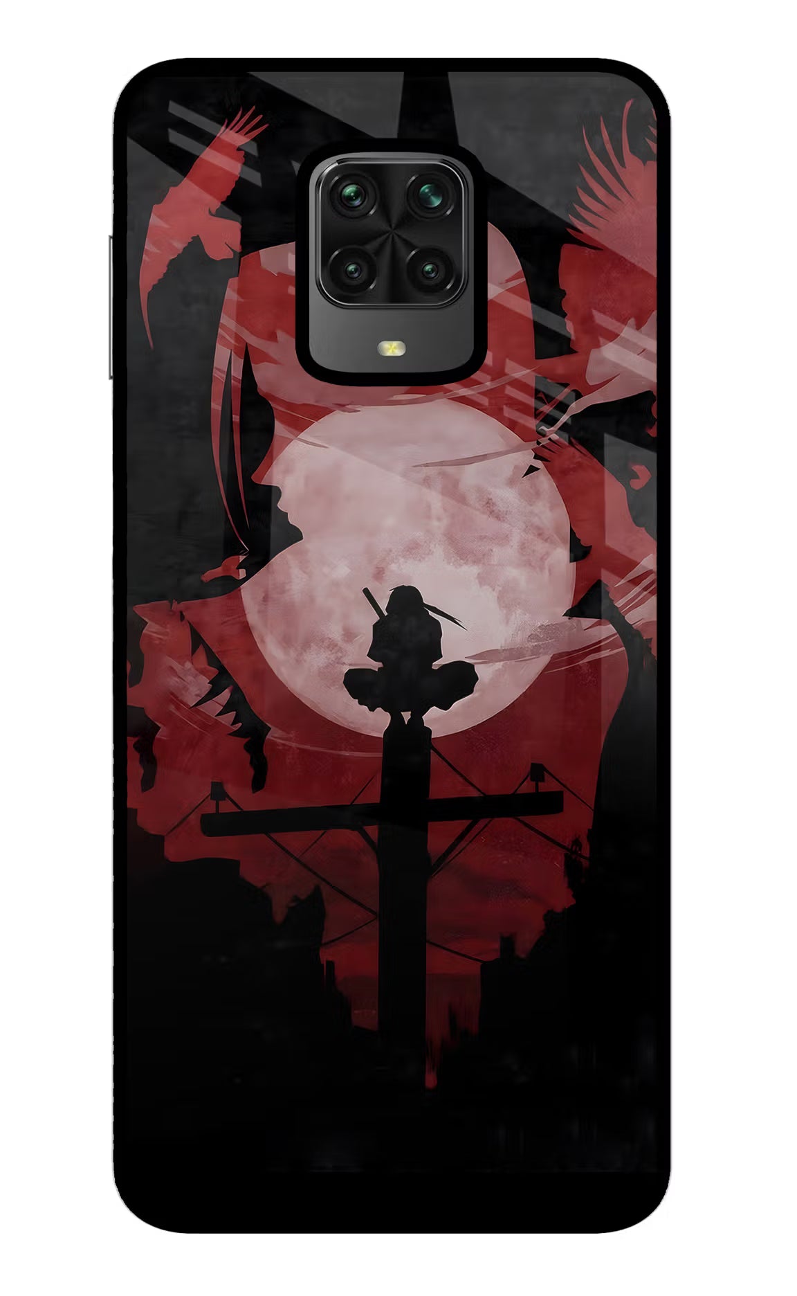 Naruto Anime Poco M2 Pro Glass Case Back Cover by Casekaro