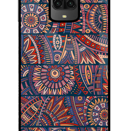 African Culture Design Poco M2 Pro Glass Case