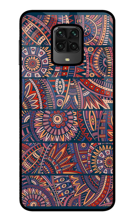 African Culture Design Poco M2 Pro Glass Case