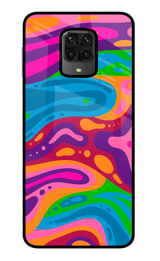 Trippy Pattern Poco M2 Pro Glass Case