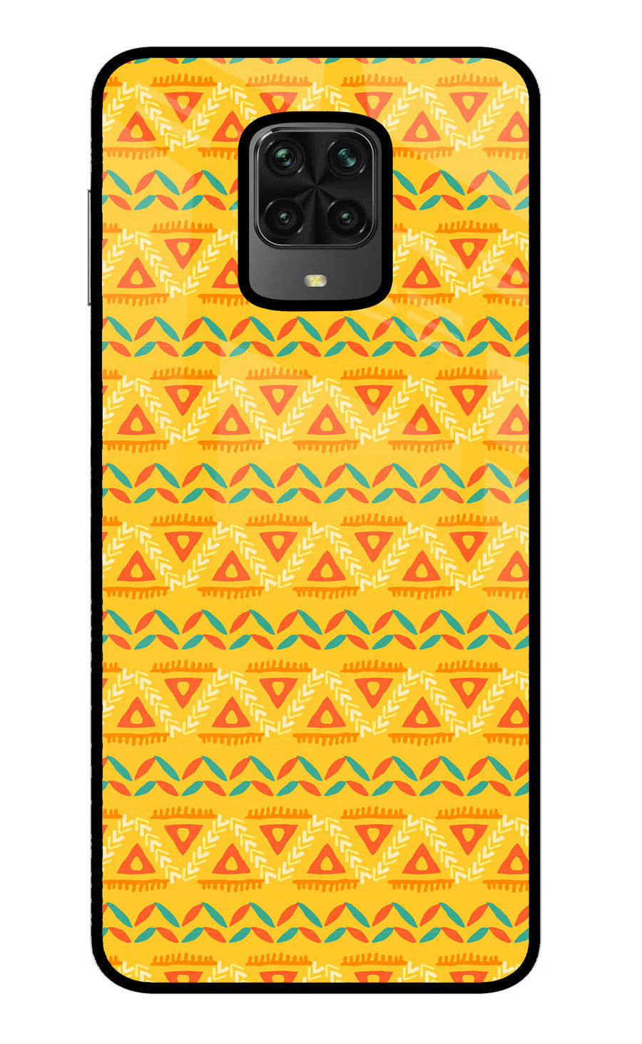 Tribal Pattern Poco M2 Pro Back Cover, Metal case