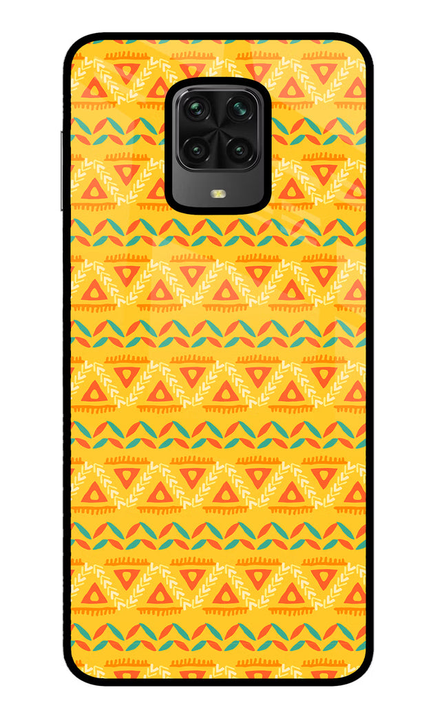 Tribal Pattern Poco M2 Pro Glass Case