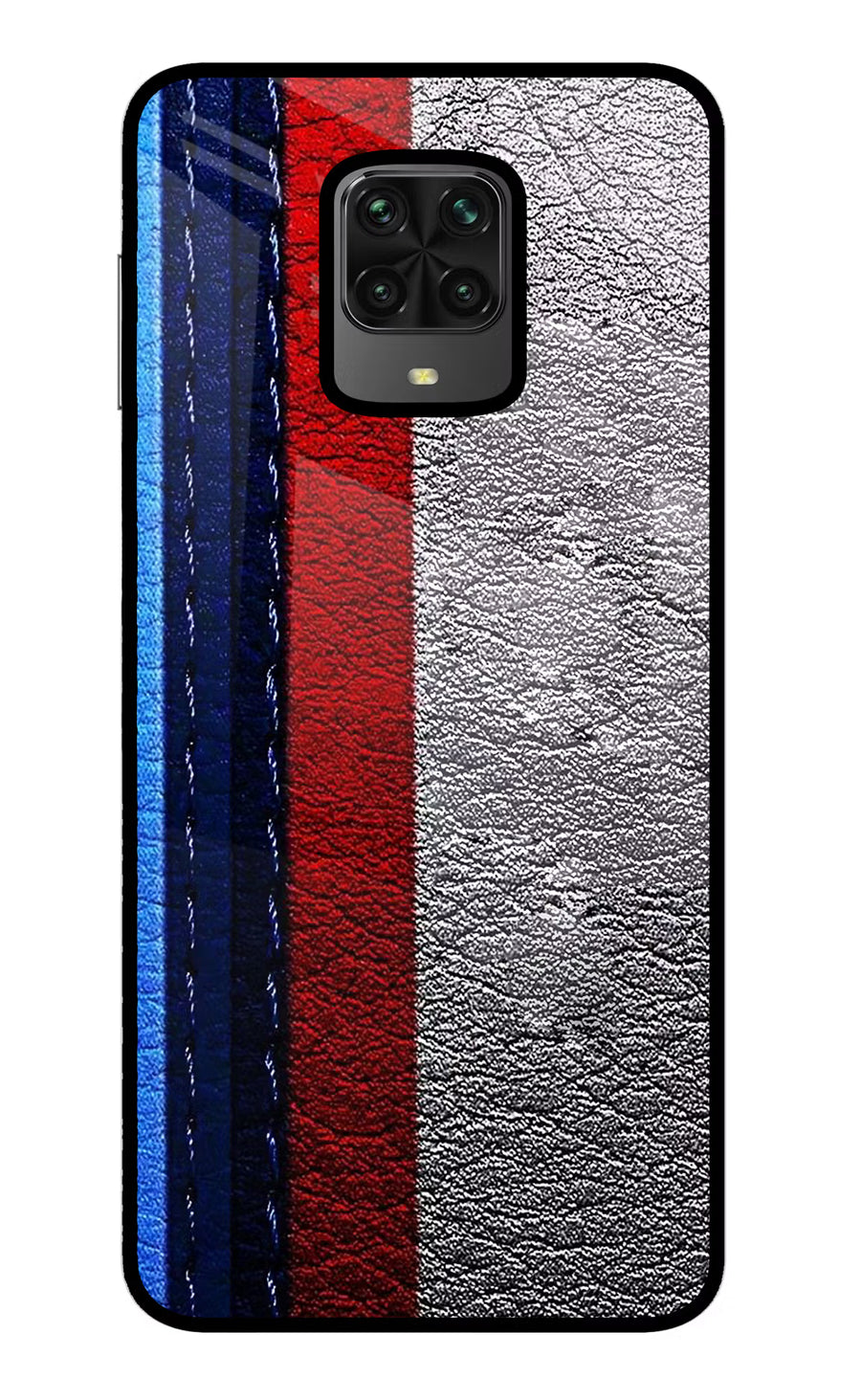 BMW Stripes Poco M2 Pro Back Cover, Metal case
