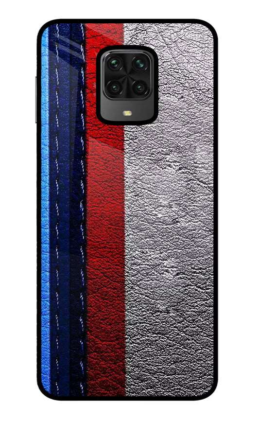 BMW Stripes Poco M2 Pro Glass Case
