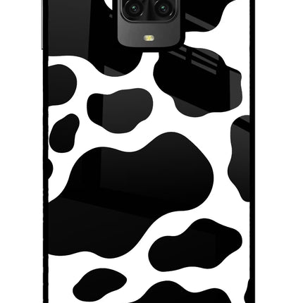 Cow Spots Poco M2 Pro Glass Case