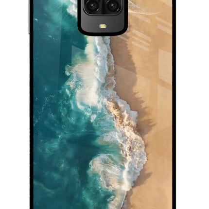 Ocean Beach Poco M2 Pro Glass Case