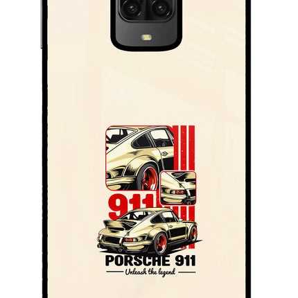 Classic Porsche 911 Poco M2 Pro Glass Case