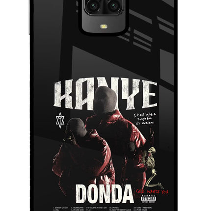 Donda Kanye West Poco M2 Pro Glass Case