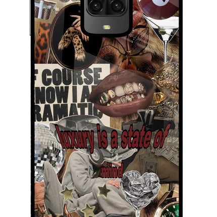 Luxury Poco M2 Pro Glass Case