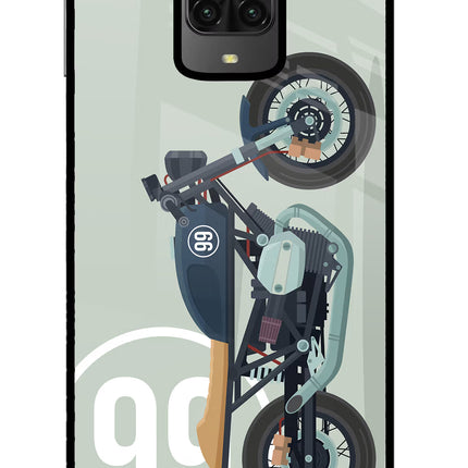 Classic Cafe Racer 99 Poco M2 Pro Glass Case