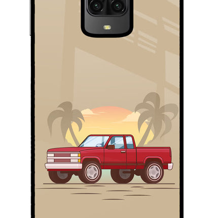 Desert Classic Drive Poco M2 Pro Glass Case