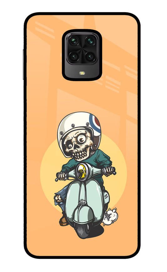 Undead Biker Poco M2 Pro Glass Case