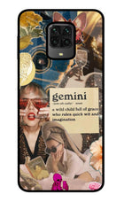 Gemini Zodiac Poco M2 Pro Glass Case