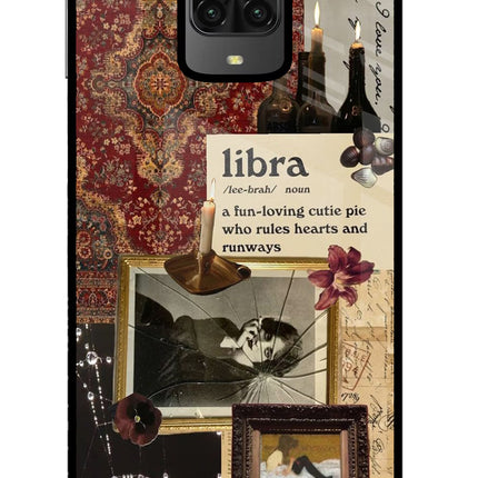 Libra Zodiac Poco M2 Pro Glass Case