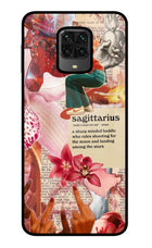 Sagittarius Zodiac Poco M2 Pro Glass Case