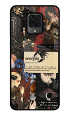 Scorpio Zodiac Poco M2 Pro Glass Case
