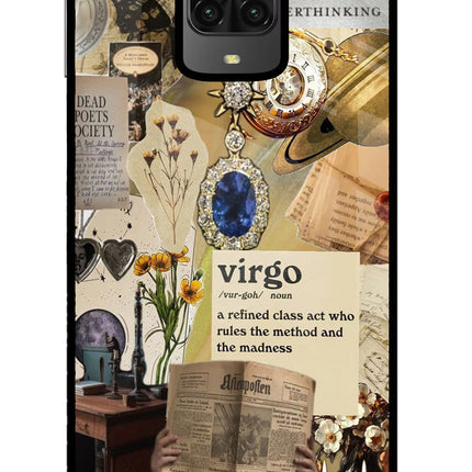 Virgo Zodiac Poco M2 Pro Glass Case