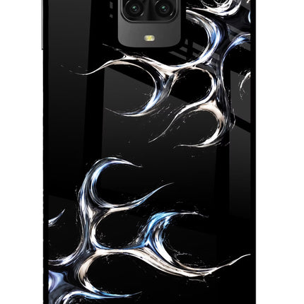 Chrome Tribal Poco M2 Pro Glass Case
