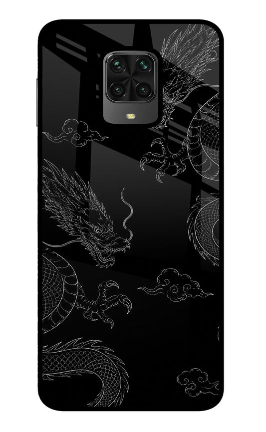 Twin Dragons Poco M2 Pro Glass Case
