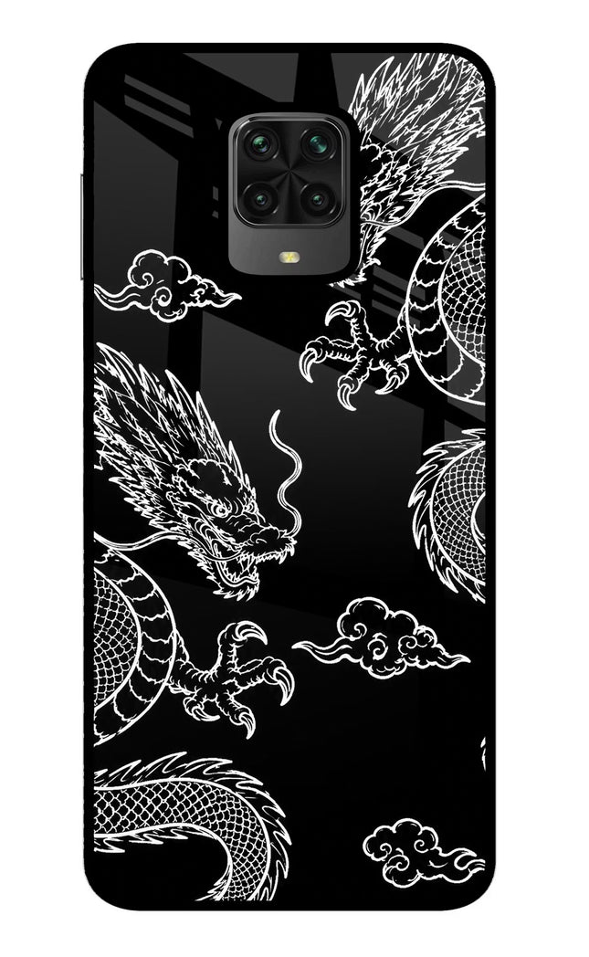 Twin Dragons Poco M2 Pro Glass Case